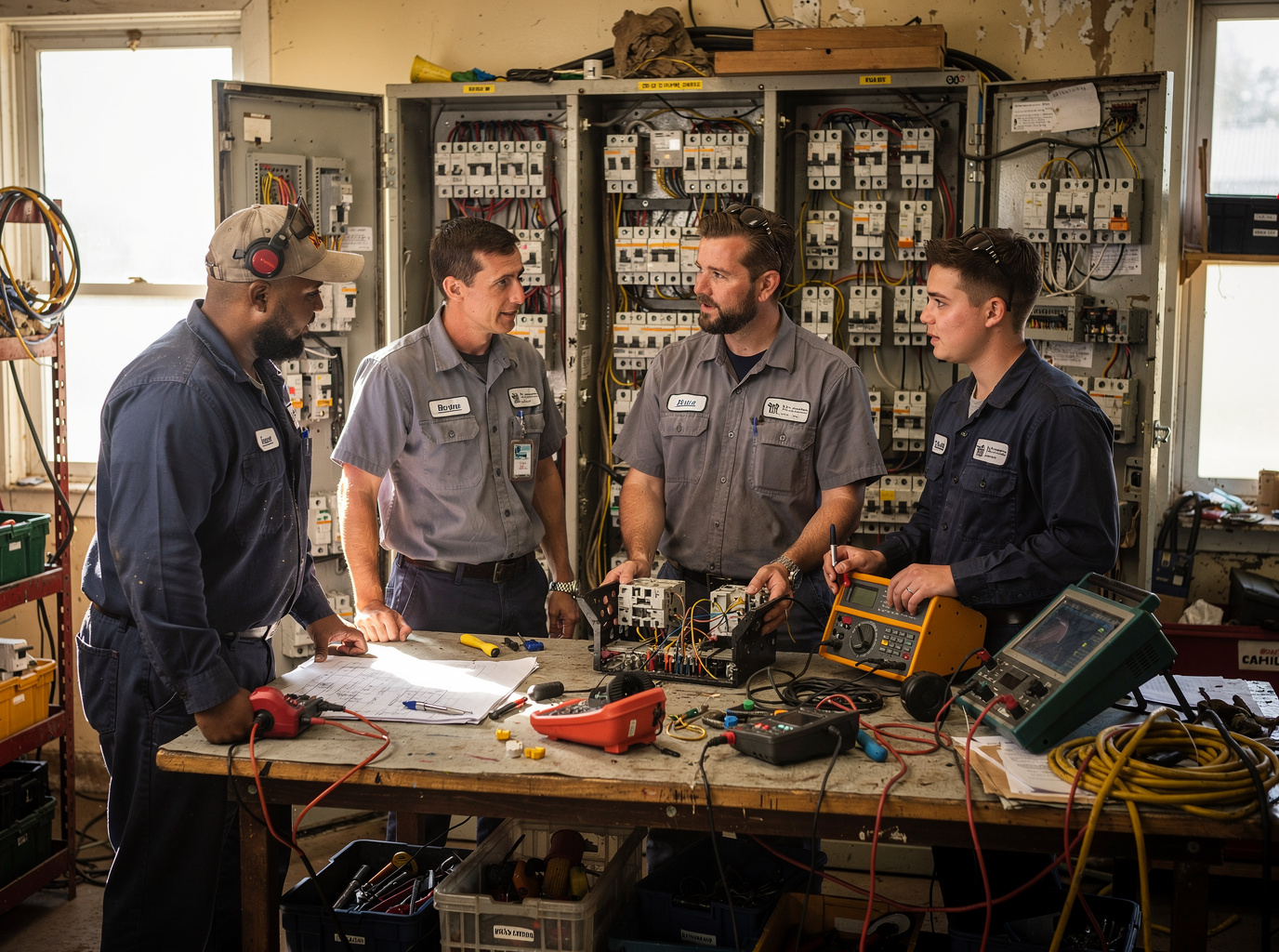 The Summerville Circuit Breaker Repair Works team at work in Summerville